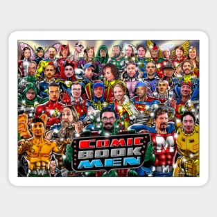 COMIC BOOK MEN Sticker